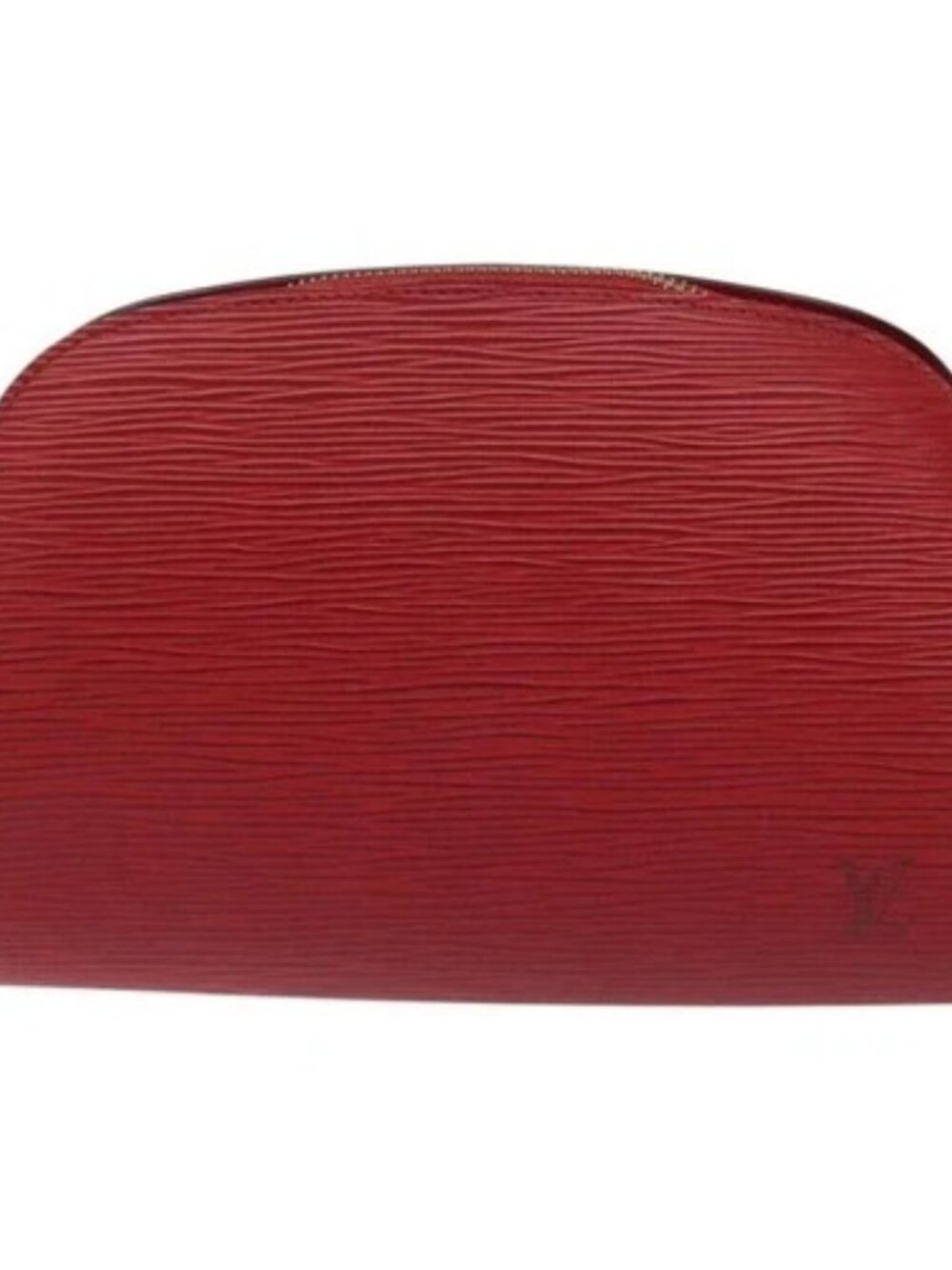 LOUIS VUITTON Epi Dauphine MM Pouch Red M48457 LV Auth th5640 - Picture 12 of 16